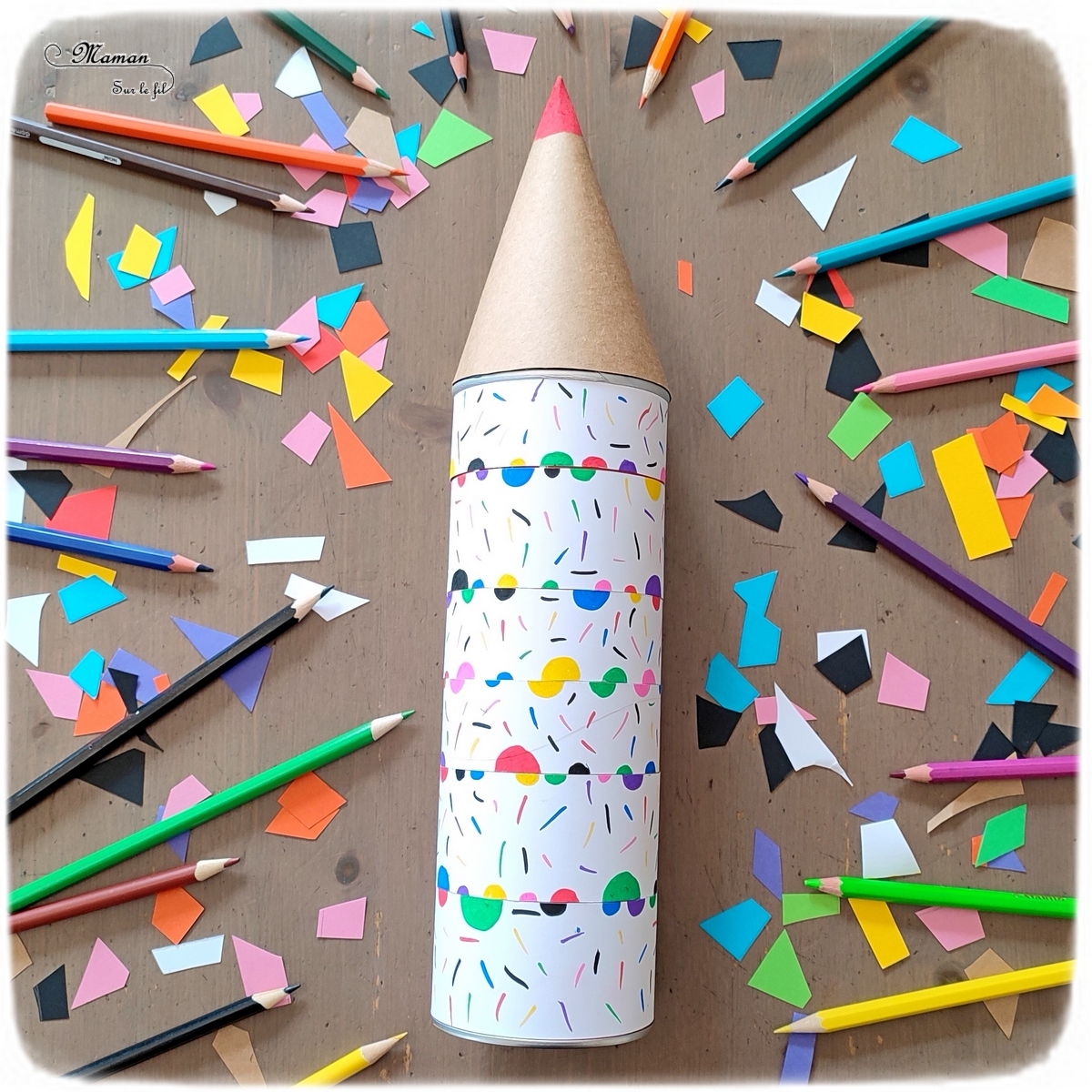 Jeu Diy Le Crayon Logique Activit Maman Sur Le Fil