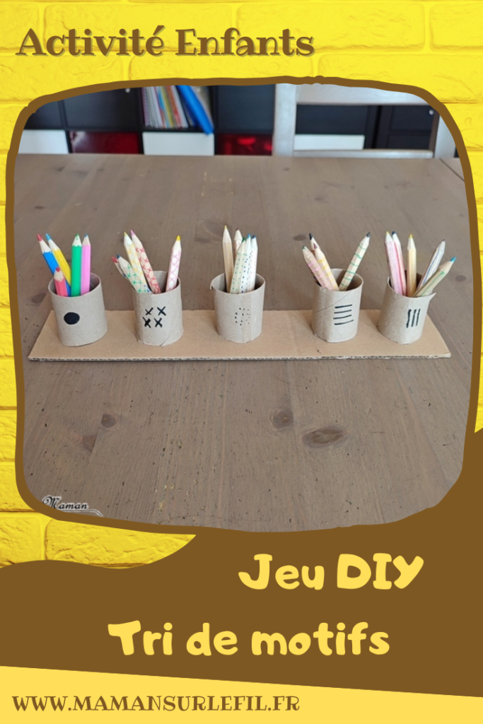 Jeu Diy En Avec Des Crayons Activit Maman Sur Le Fil