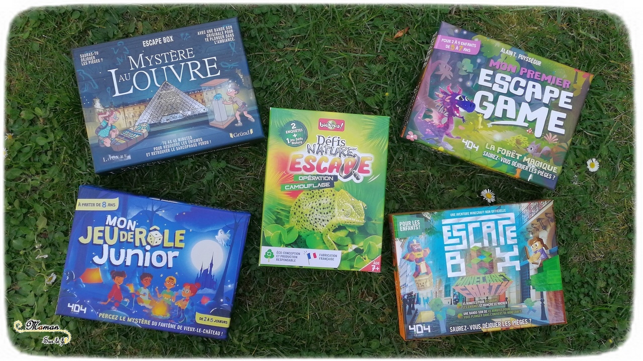 Escape Box Enquête - Escape Game Adulte de 2 À 5 Joueurs - Dès 14 Ans et  Adulte