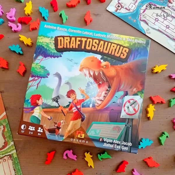 Draftosaurus est un jeu imaginé par Kaedama pour les éditions