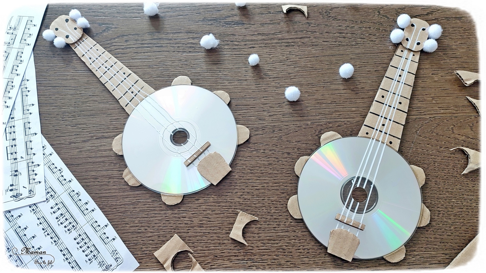 6 instruments de musique à fabriquer avec des enfants