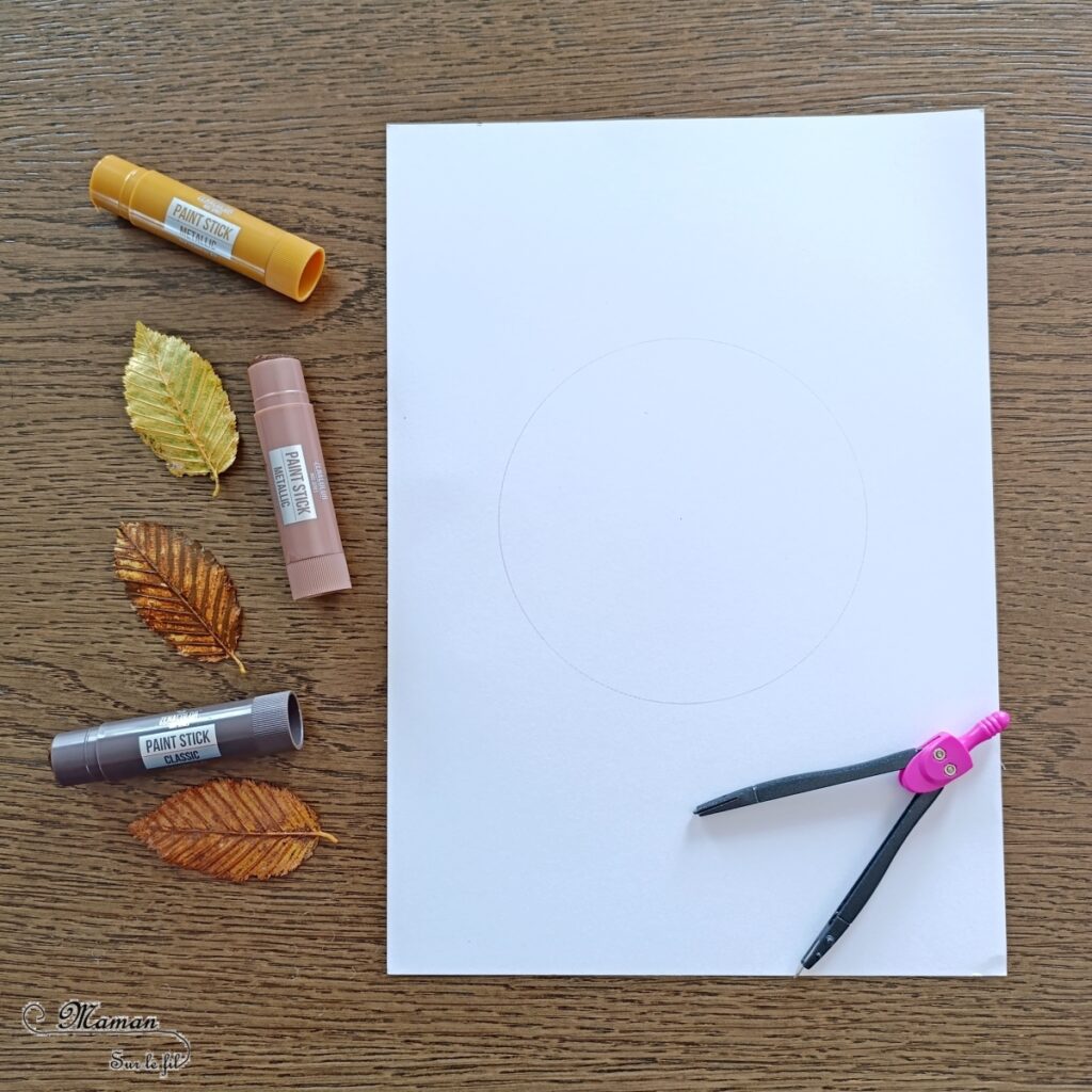 Peindre un lion Nature avec des empreintes de feuilles : activité créative, récup', nature et manuelle enfants - Crinière réalisée avec une technique de peinture avec des éléments naturels : Feuilles et gouache en stick - Recyclage, surcyclage de carton - Atelier nature, Land art - Découpage, collage - Thème animaux de la savane, Afrique, automne, forêt - Bricolage sympa et facile - Arts visuels Maternelle et cycle 2 - Maternelle et élémentaire - Créativité - Cycle 1 ou 2 - tutoriel photos et vidéo - mslf