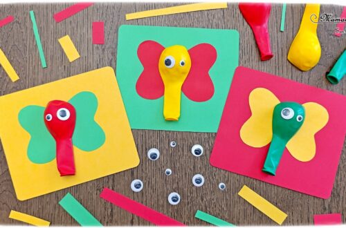 Fabriquer des cartes éléphants avec des ballons de baudruche : activité créative et manuelle enfants - Utilisation de chutes de papier, découpage, collage - Cartes rigolotes et colorées à utiliser comme carton d'invitation pour un anniversaire - Thème animaux de la savane, Afrique, safari - Bricolage sympa et facile - Arts visuels Maternelle et cycle 2 - Maternelle et élémentaire - Créativité - Cycle 1 ou 2 - tutoriel photos - mslf