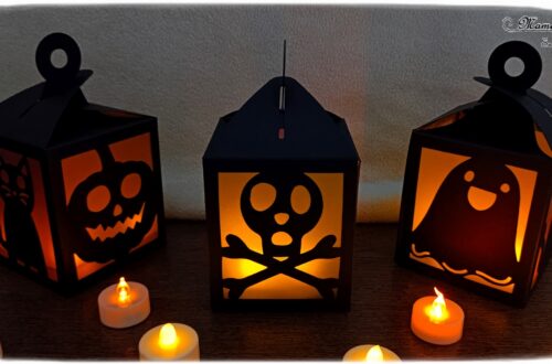 Fabriquer une lanterne lumineuse d'Halloween : activité créative et manuelle enfants - Tutoriel et tout le matériel vient de chez 10 Doigts - Collage de papier de soie de couleur pour effet transparence - Lanterne avec squelette, citrouille, fantôme, chat - Kit tout compris - Bricolage, DIY, décoration pour Halloween - Fait maison - Thème Halloween et créatures imaginaires et légendaires - Bricolage sympa et facile - Arts visuels Maternelle et cycle 2 - Maternelle et élémentaire - Créativité - Cycle 1 ou 2 - tutoriel photos - mslf