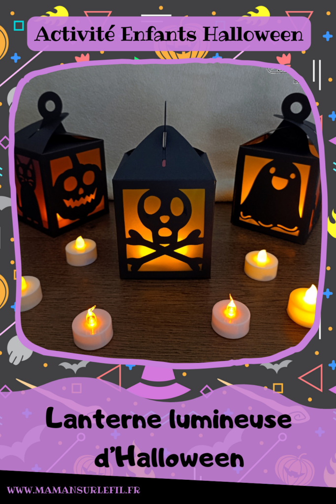 Fabriquer une lanterne lumineuse d'Halloween : activité créative et manuelle enfants - Tutoriel et tout le matériel vient de chez 10 Doigts - Collage de papier de soie de couleur pour effet transparence - Lanterne avec squelette, citrouille, fantôme, chat - Kit tout compris - Bricolage, DIY, décoration pour Halloween - Fait maison - Thème Halloween et créatures imaginaires et légendaires - Bricolage sympa et facile - Arts visuels Maternelle et cycle 2 - Maternelle et élémentaire - Créativité - Cycle 1 ou 2 - tutoriel photos - mslf