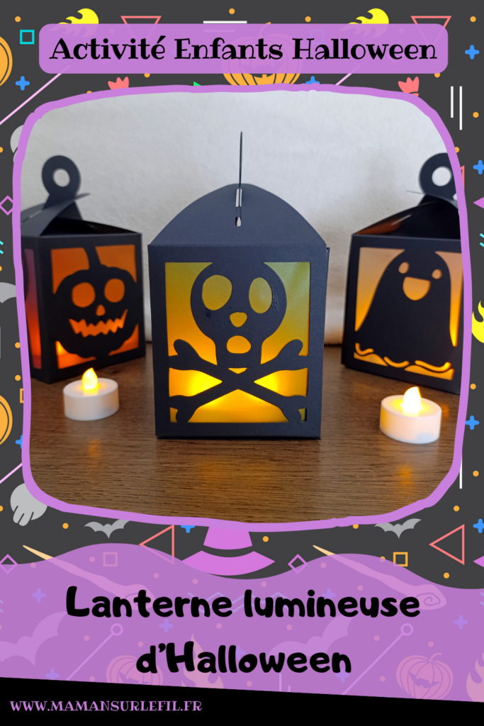 Fabriquer une lanterne lumineuse d'Halloween : activité créative et manuelle enfants - Tutoriel et tout le matériel vient de chez 10 Doigts - Collage de papier de soie de couleur pour effet transparence - Lanterne avec squelette, citrouille, fantôme, chat - Kit tout compris - Bricolage, DIY, décoration pour Halloween - Fait maison - Thème Halloween et créatures imaginaires et légendaires - Bricolage sympa et facile - Arts visuels Maternelle et cycle 2 - Maternelle et élémentaire - Créativité - Cycle 1 ou 2 - tutoriel photos - mslf